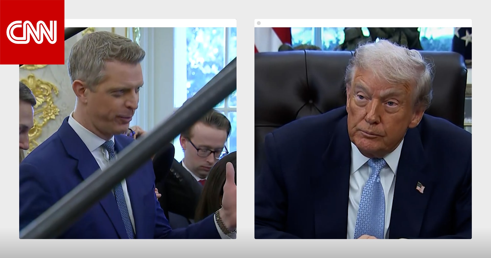 "لا أريد سماع ذلك".. لحظة طريفة بين ترامب والصحفيين عند سؤاله عن صحته