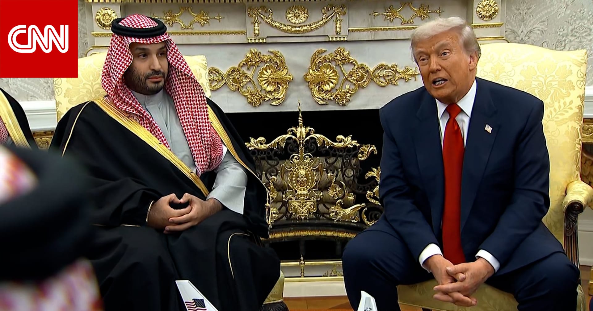 ترامب خلال لقائه ولي العهد السعودي: إيران تريد بشدة التوصل إلى اتفاق ونحن منفتحون على الحوار