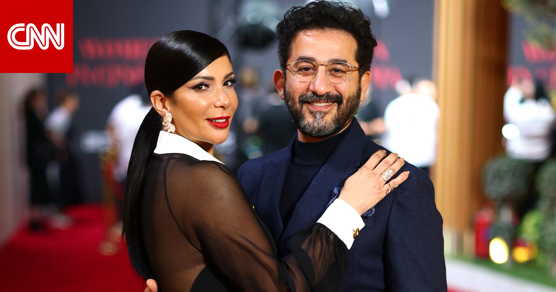 أحمد حلمي يحتفل بعيد ميلاد منى زكي على أنغام أغنية لـ"الست"