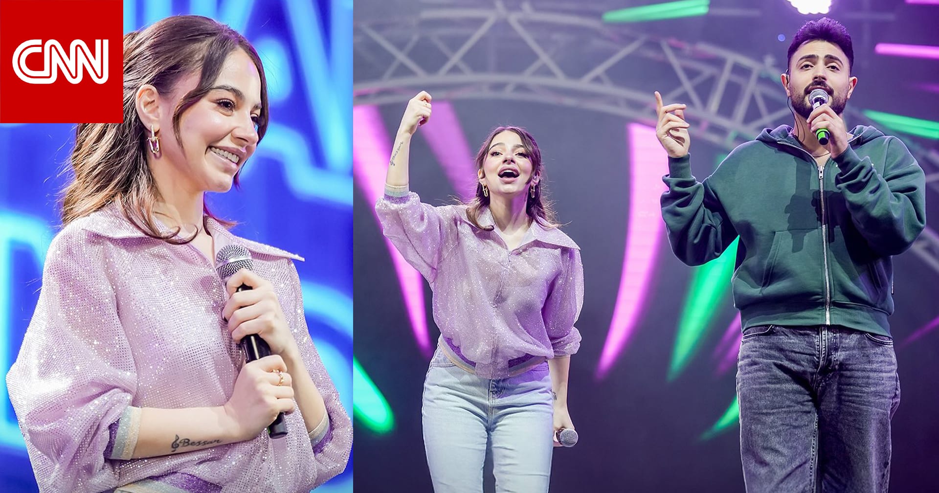 بيسان إسماعيل تحيي حفلاً جماهيريًا في السعودية بحضور "أكثر من 170 ألف"