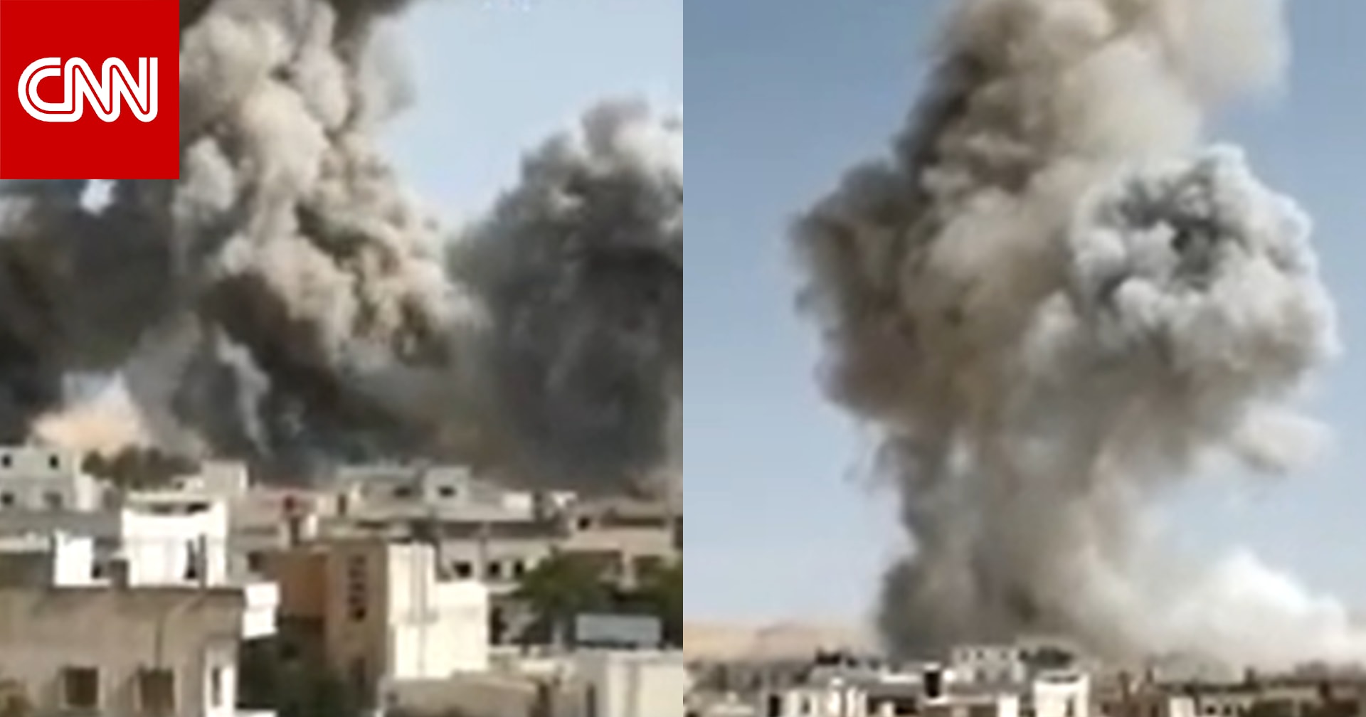 "غارة إسرائيلية عنيفة على بيت جن بريف دمشق".. ما حقيقة الفيديو المتداول؟