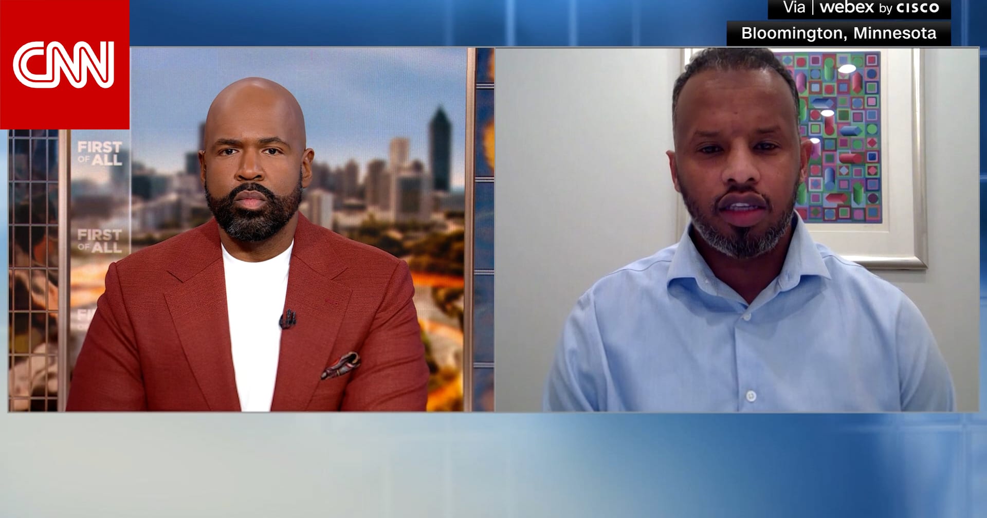 بعد وصف ترامب لهم بـ"الحثالة".. شاهد رد فعل جمهوري أمريكي من أصل صومالي