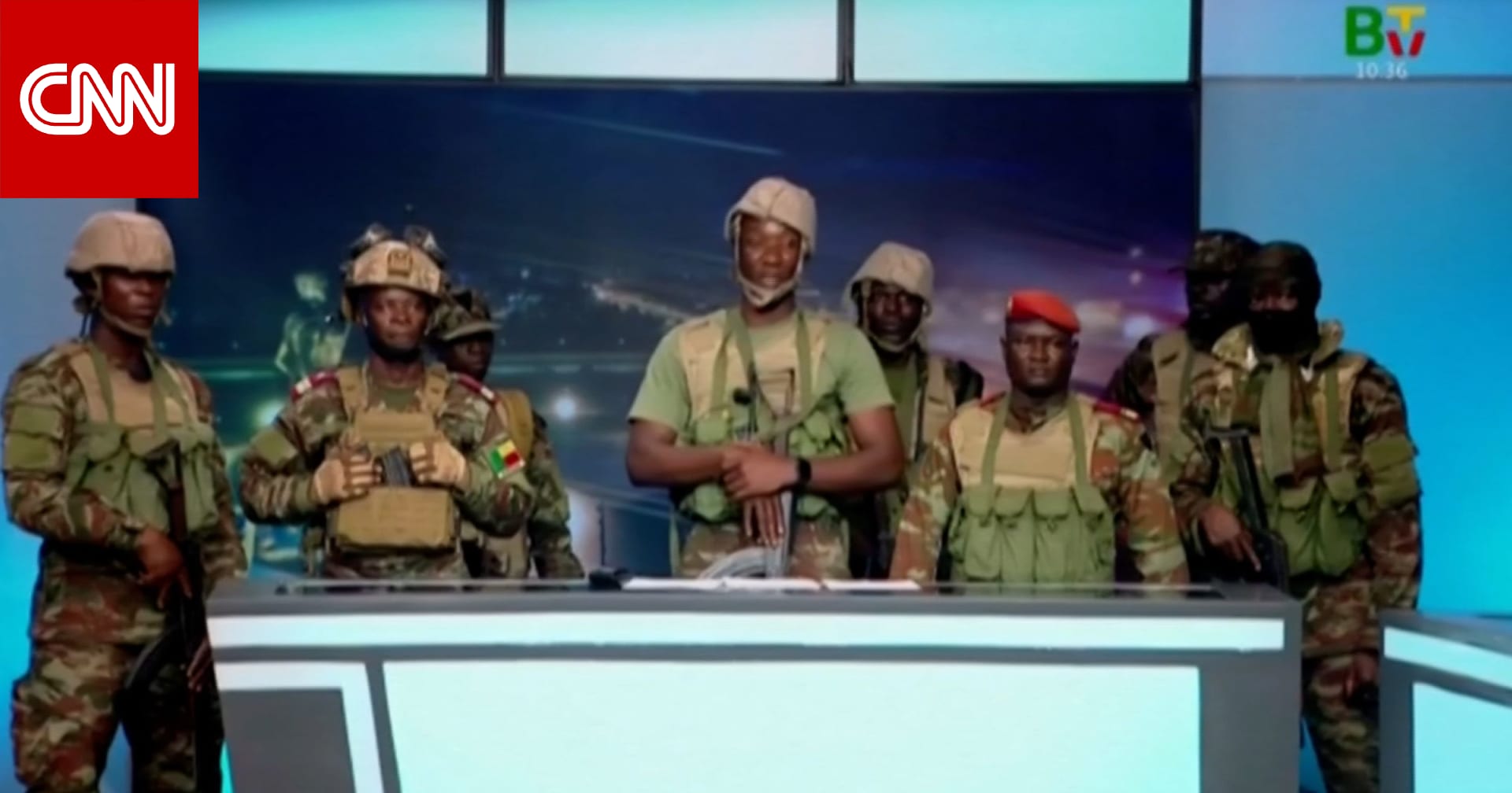 جنود يعلنون ما بدا أنه انقلاب عسكري على الهواء مباشرة.. وجيش بنين يحبطه