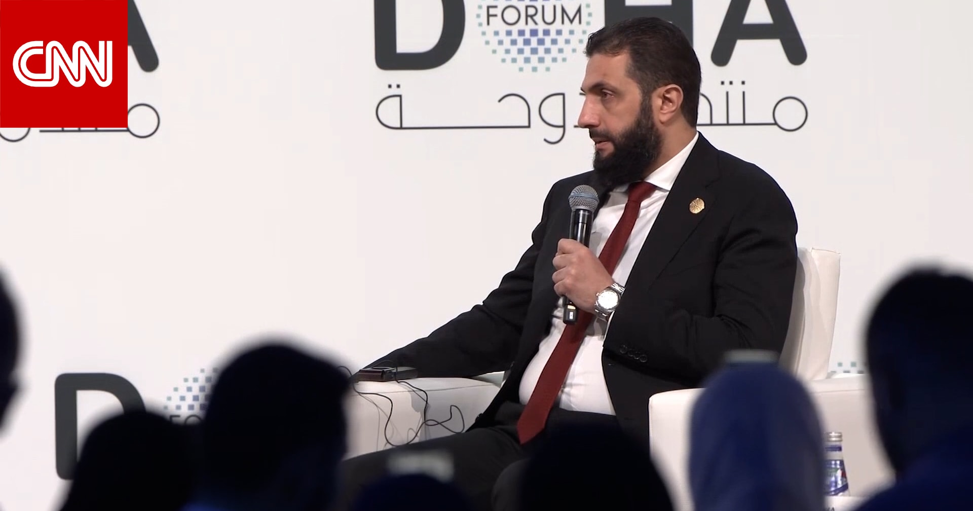 "وفينا بوعودنا".. شاهد ما قاله أحمد الشرع لأمانبور بعد عام من سقوط نظام الأسد