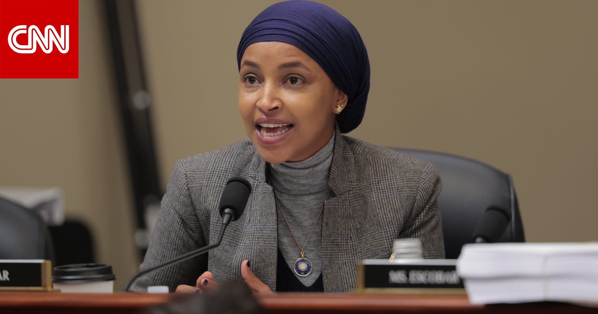 إلهان عمر ترد بتدوينة على انتقادات ترامب اللاذعة