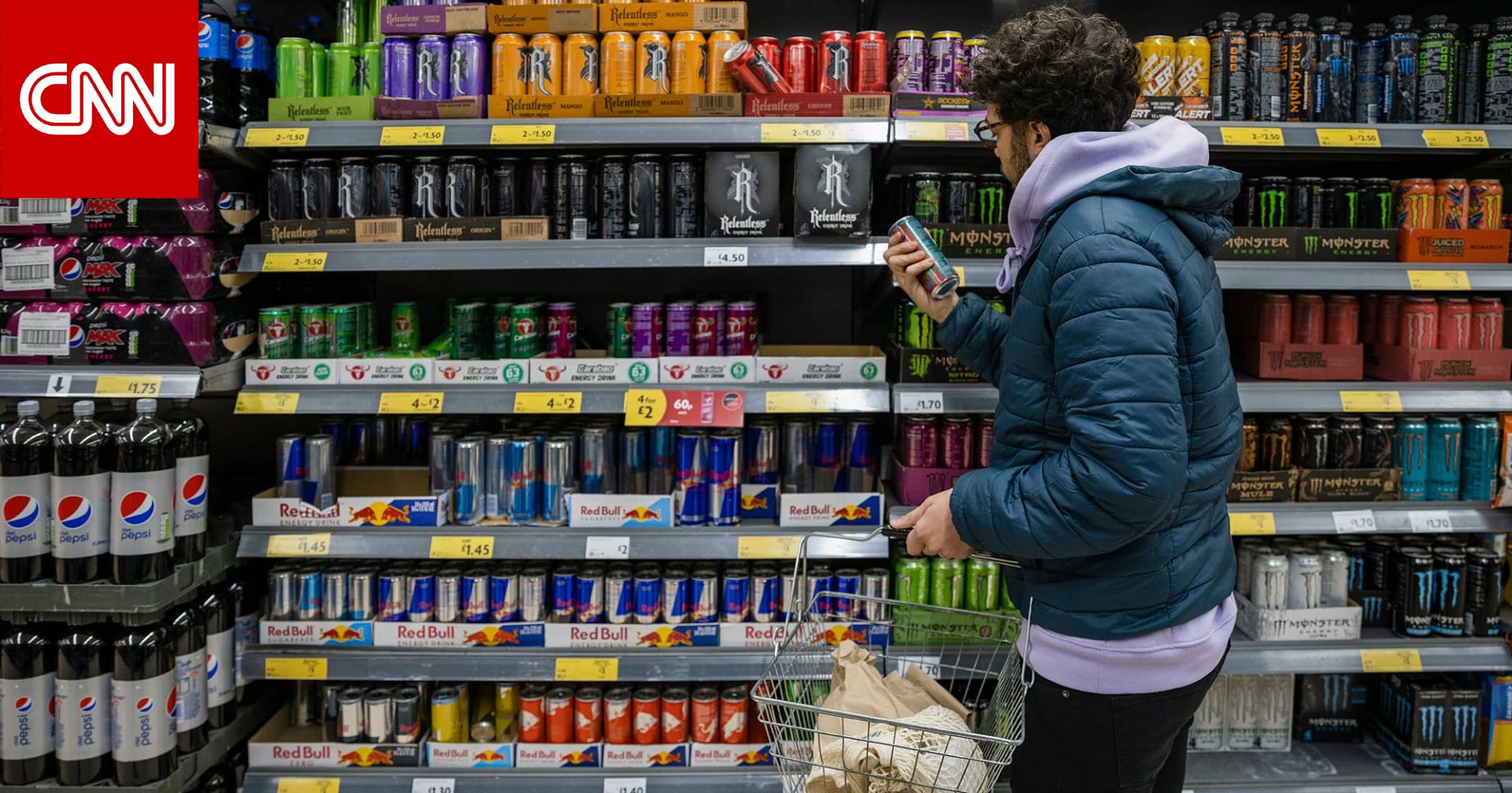 تقرير طبي يكشف مخاطر الإفراط باستهلاك مشروبات الطاقة 