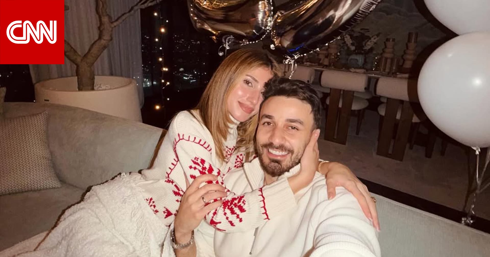 "شيرين بيوتي" تحتفل بعيد ميلاد زوجها "أوسي" الـ29