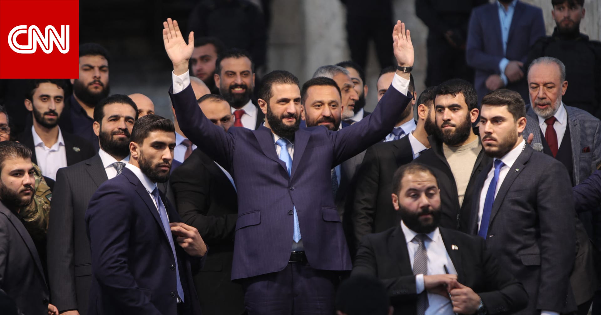 "من فوق جبل قاسيون".. من هم القادة الذين شكرهم أحمد الشرع بعد رفع العقوبات عن سوريا؟