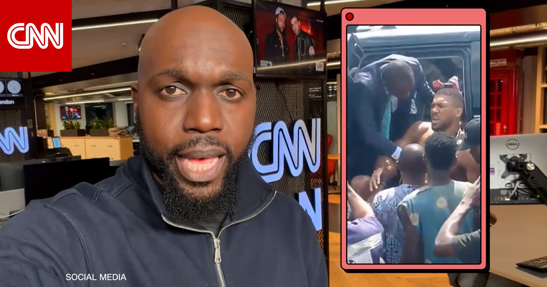 بعد فوزه بـ"القاضية" قبل أسبوع.. بطل الملاكمة أنتوني جوشوا يتعرض لحادث مروري خطير بنيجيريا