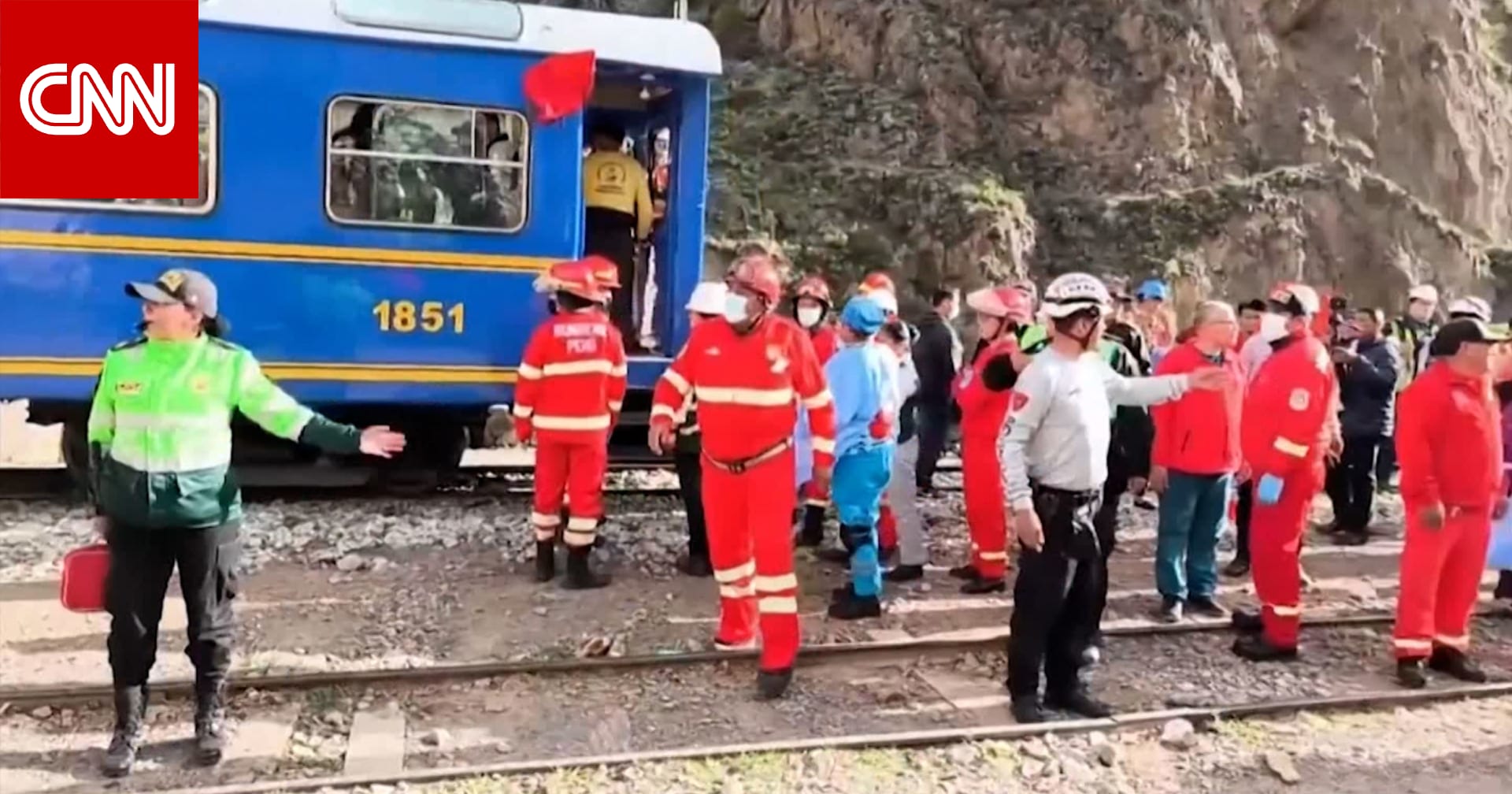 عند موقع أثري شهير في بيرو.. حادث تصادم عنيف بين قطارين قرب ماتشو بيتشو