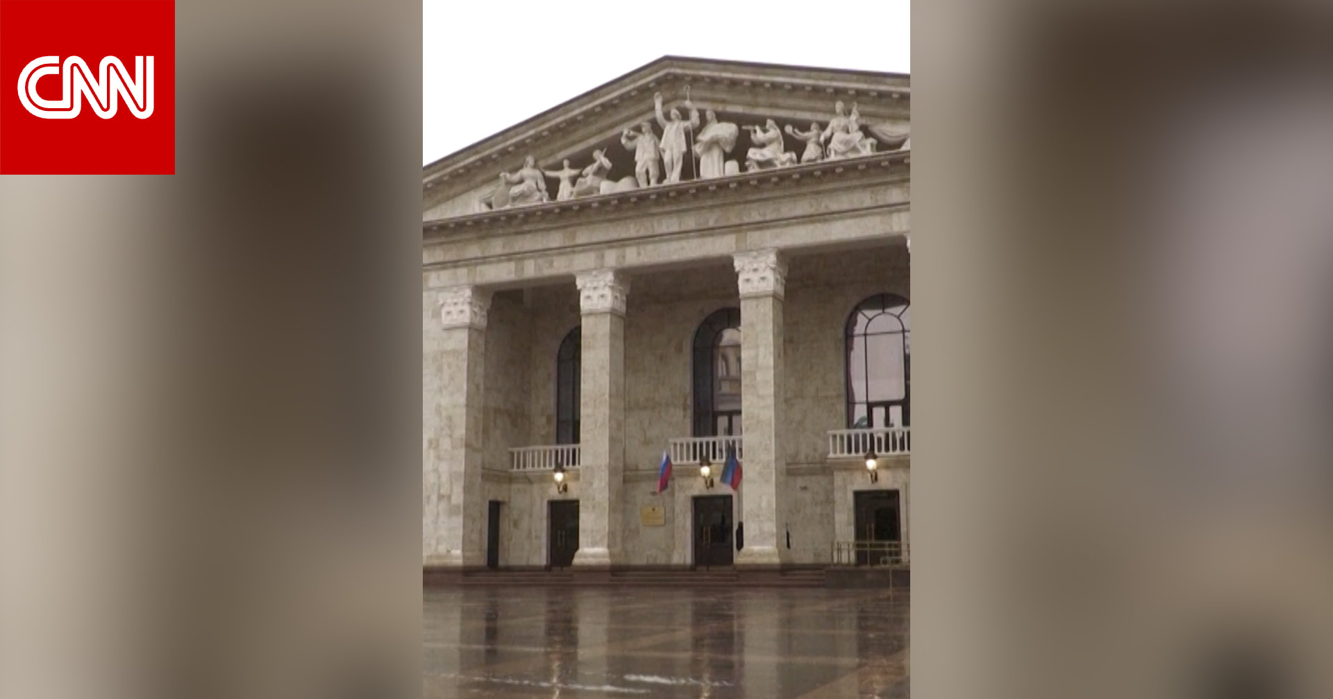 روسيا تُقيم حفل إعادة افتتاح باهر في موقع جريمة بشعة بدونيتسك