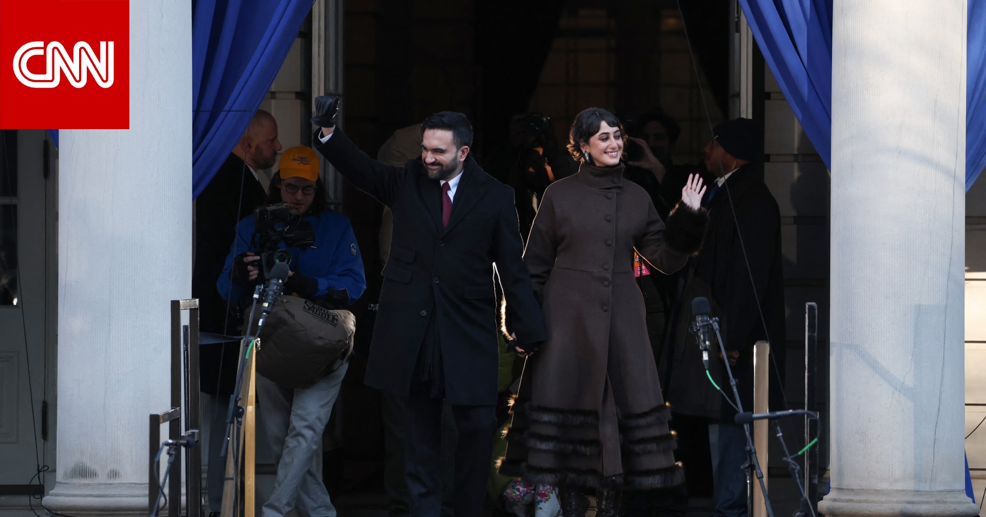 راما دواجي تلفت الأنظار بإطلالة لبنانية في تنصيب عمدة نيويورك 