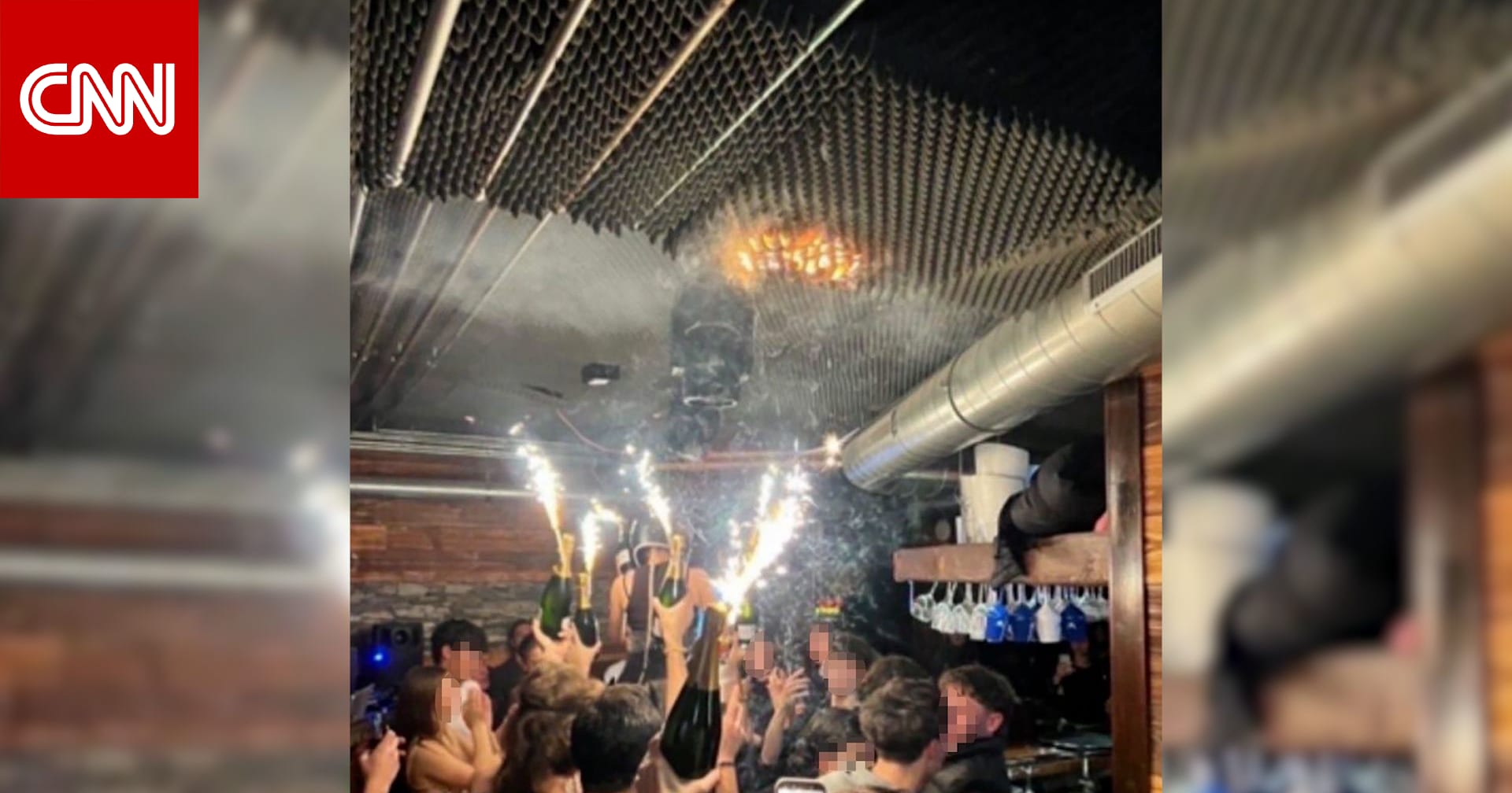 مأساة ليلة رأس السنة في حانة بسويسرا.. فيديو يرصد التسلسل الزمني للكارثة