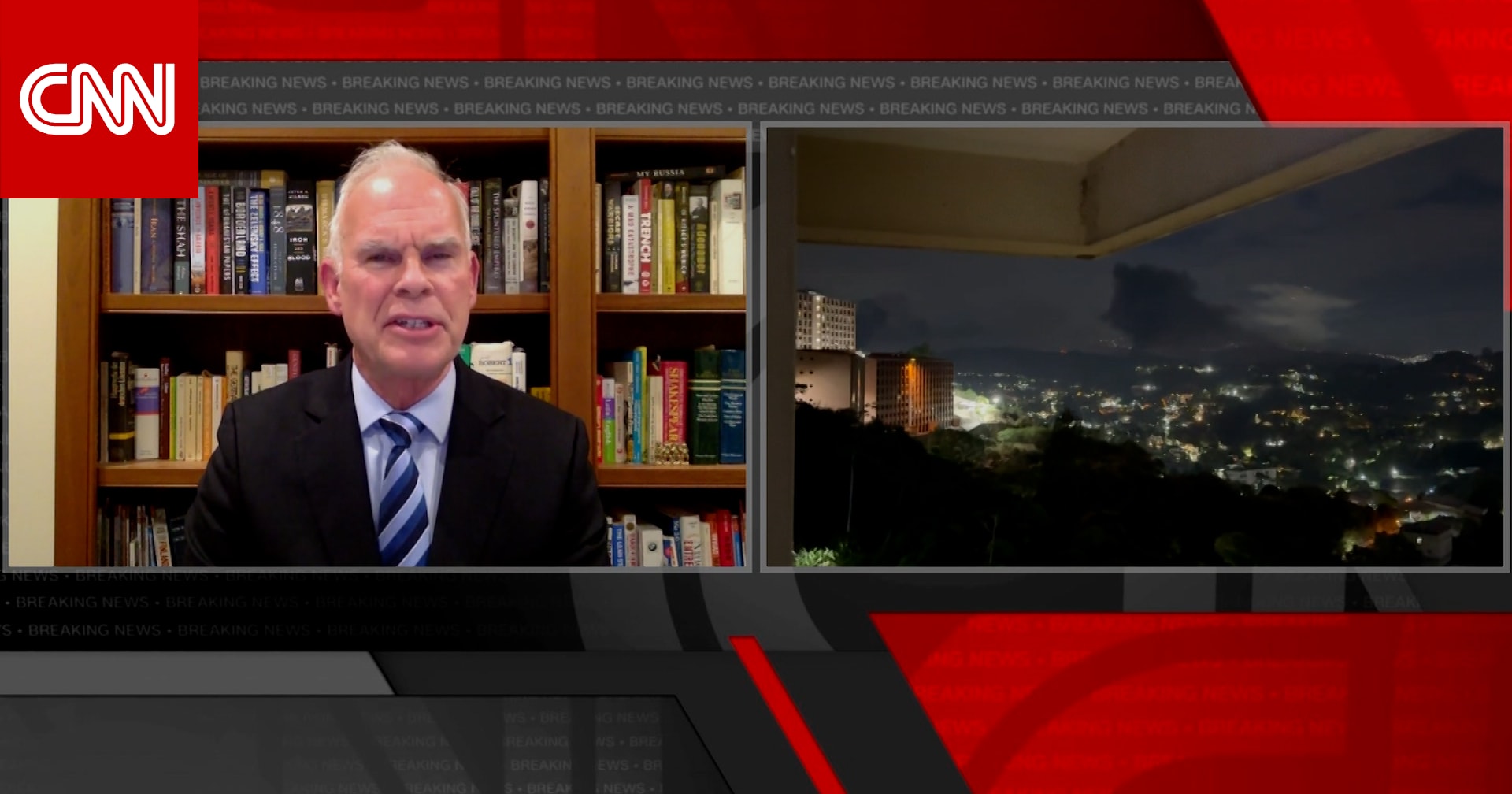 سلسلة انفجارات ضخمة تهز فنزويلا.. شاهد كيف علق جنرال أمريكي متقاعد