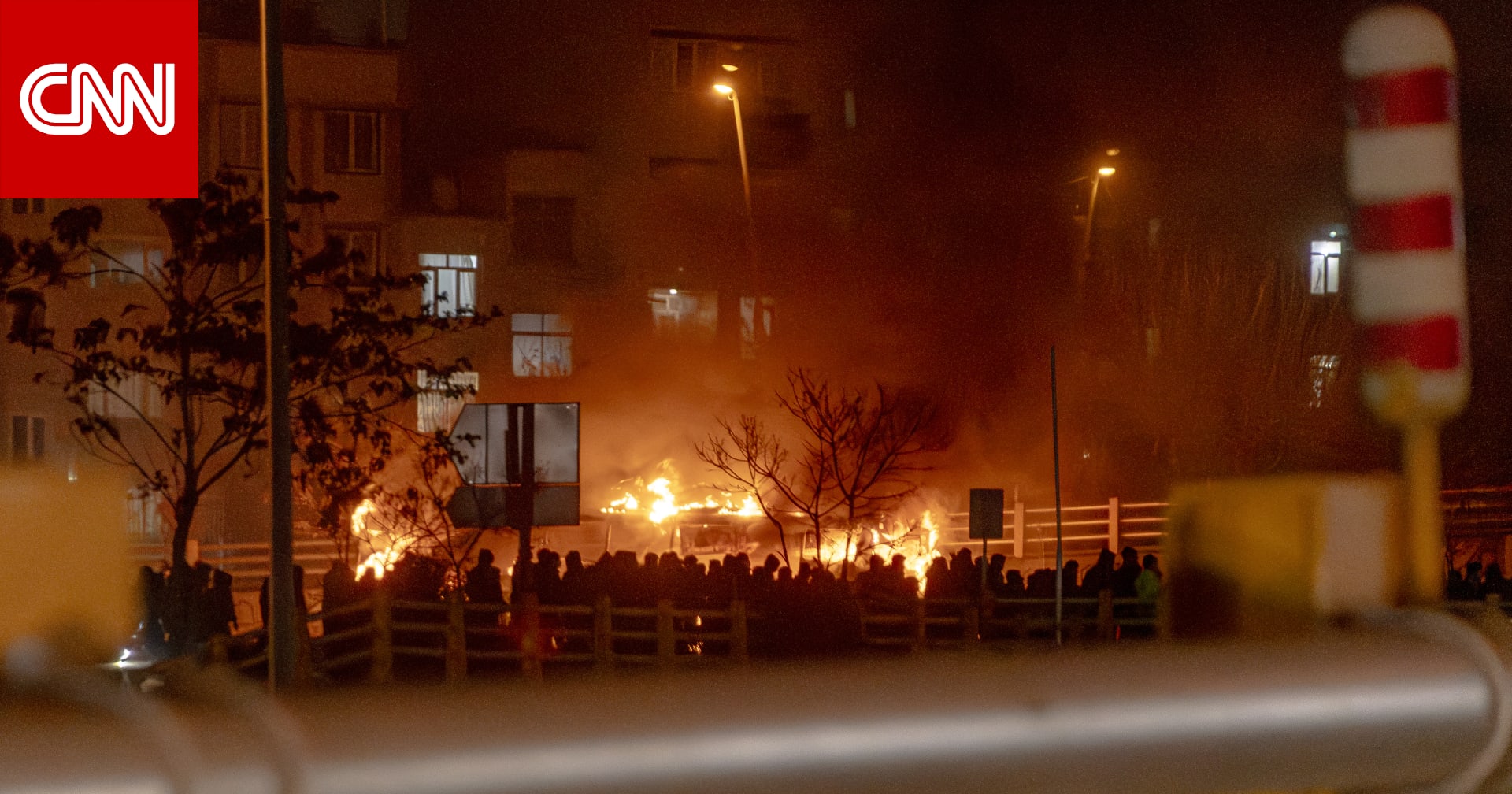 الرئيس الإيراني يحمل "إرهابيين" مرتبطين بالخارج مسؤولية الاضطرابات