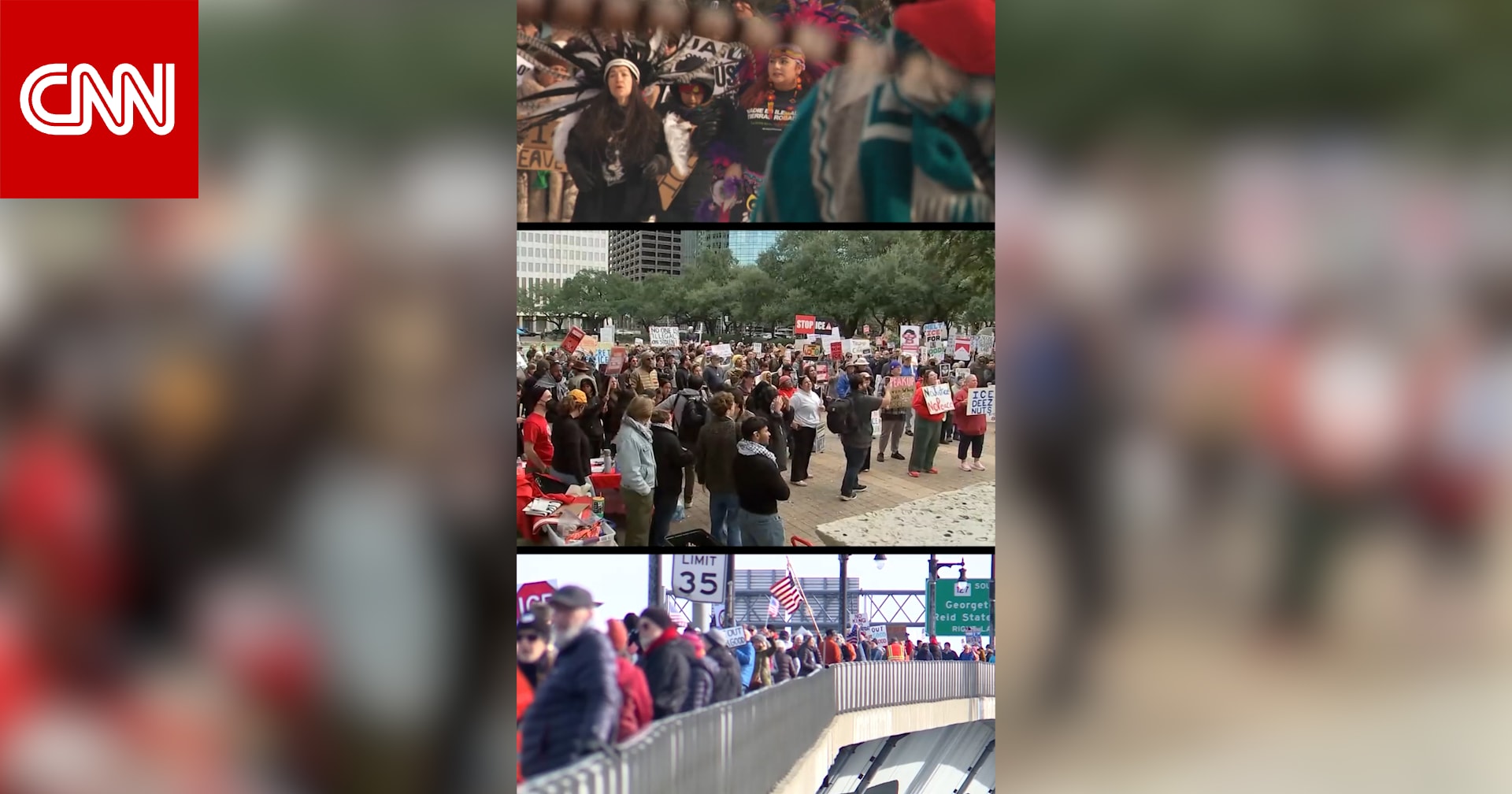 تخطيط لأكثر من 1000 مظاهرة في أمريكا.. واعتقالات تطال الاحتجاجات المناهضة لإدارة الهجرة