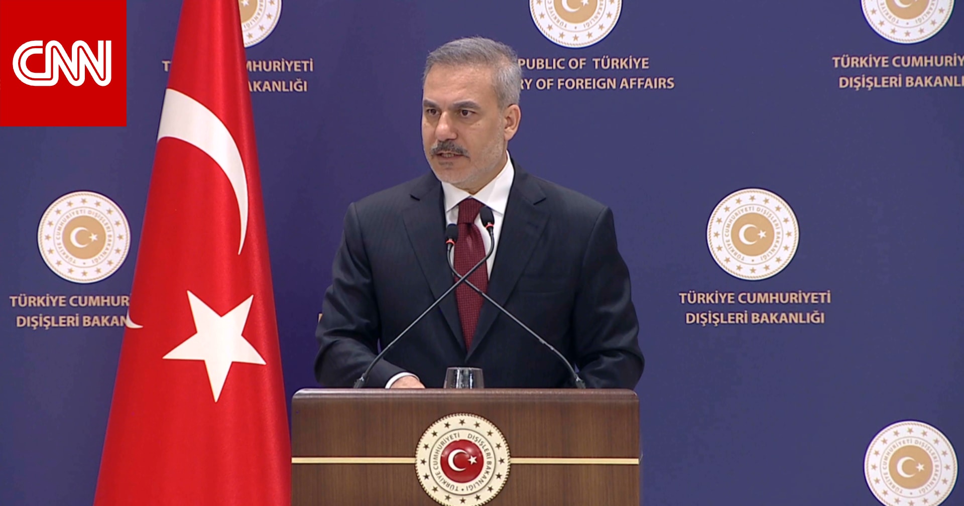 شاهد.. وزير خارجية تركيا يوضح موقف بلاده من أي تدخل عسكري في إيران