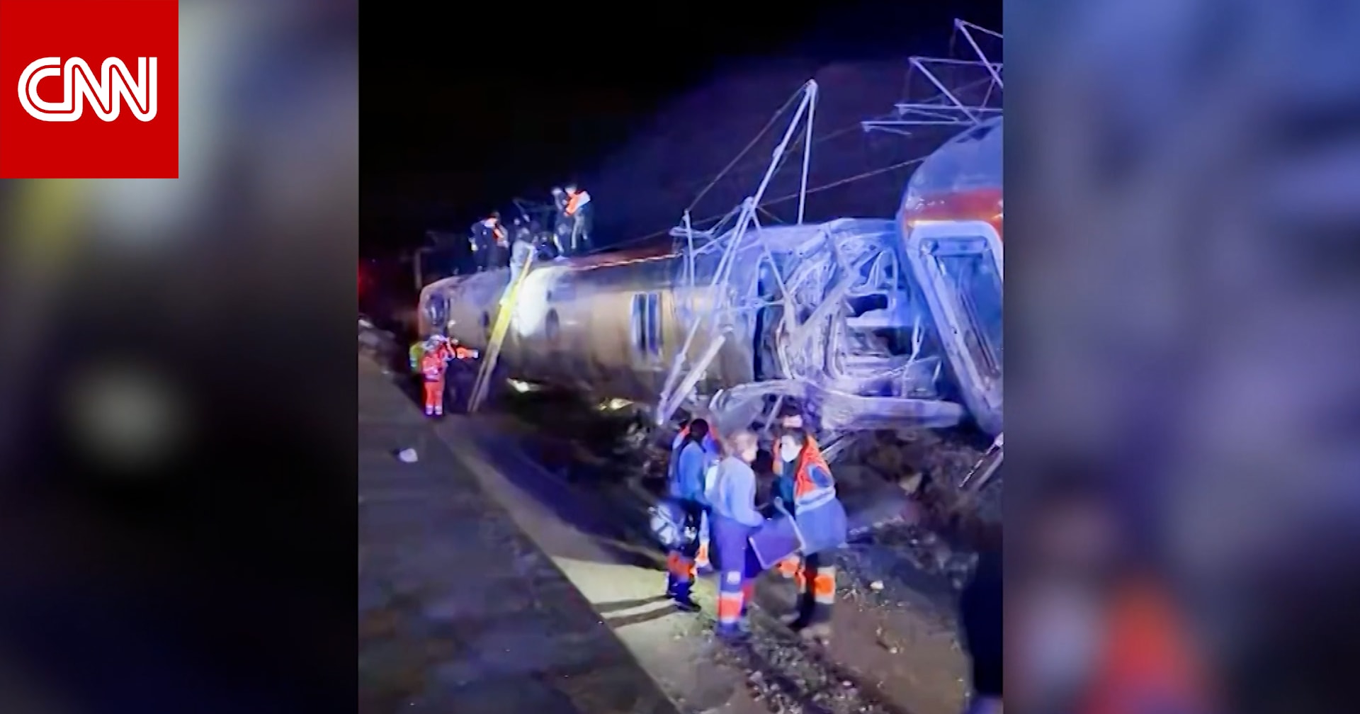 إسبانيا.. قطاران فائقا السرعة يخرجان عن المسار وسقوط قتلى وجرحى