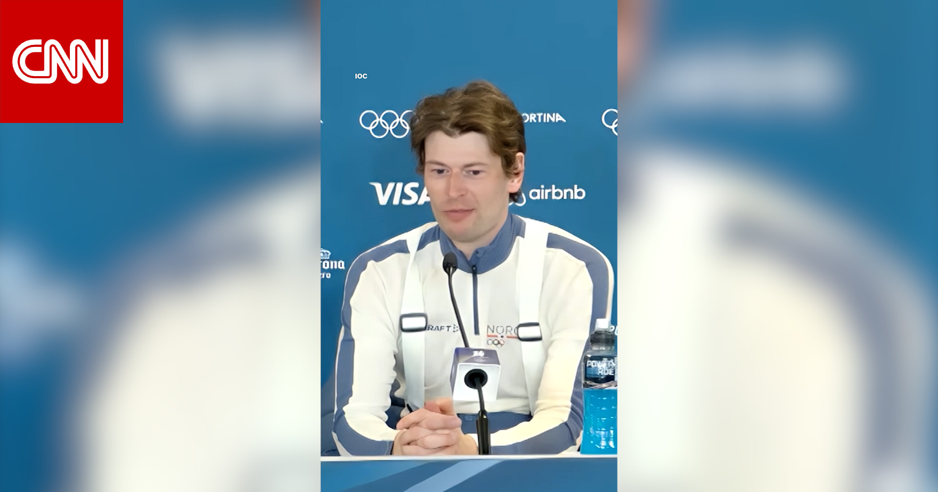 "أكبر خطأ".. بطل أولمبي يعترف بخيانة شريكته على الهواء مباشرة