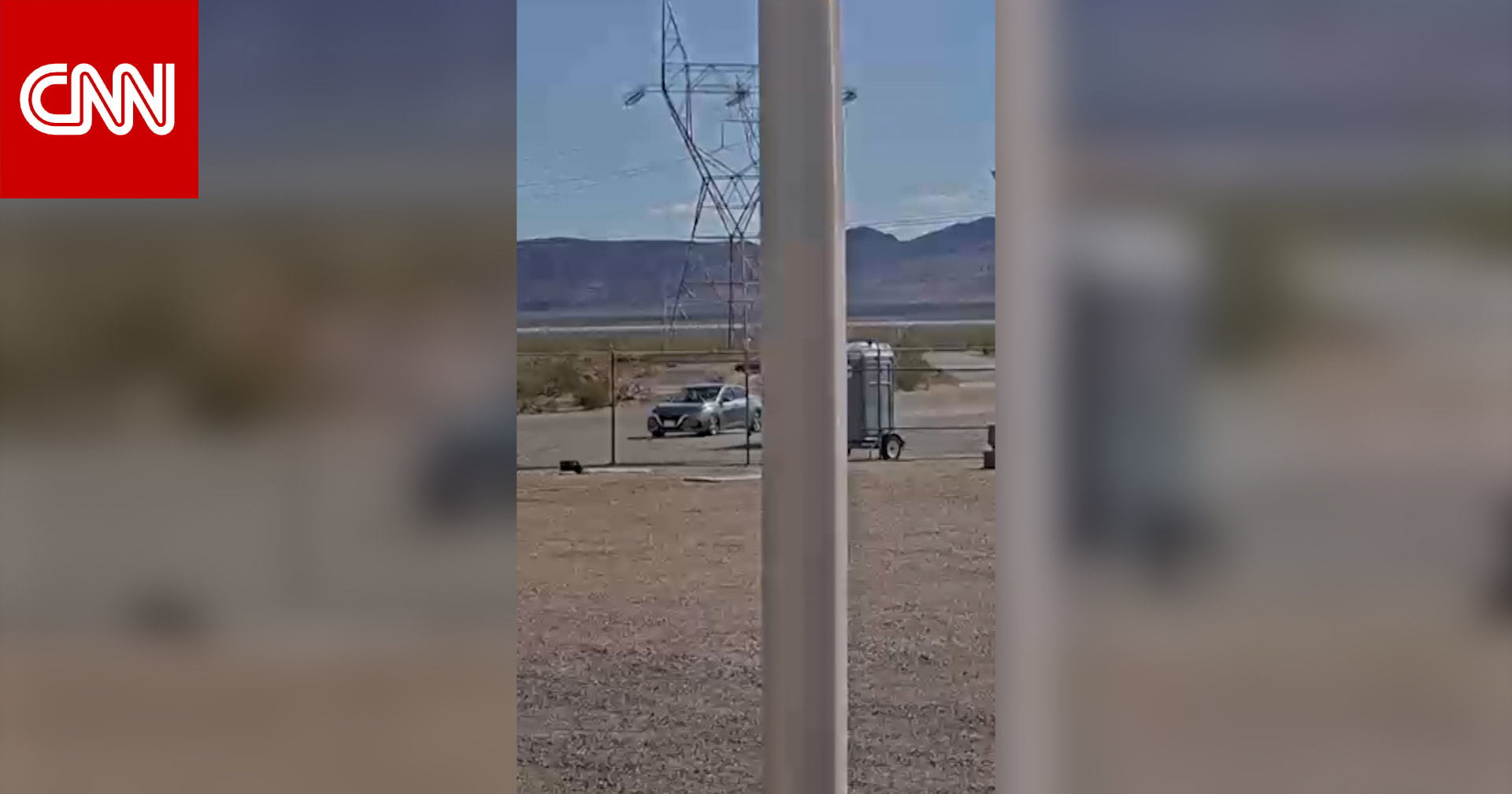 كانت محملة بالأسلحة.. فيديو يظهر لحظة اقتحام سيارة محطة كهرباء في نيفادا