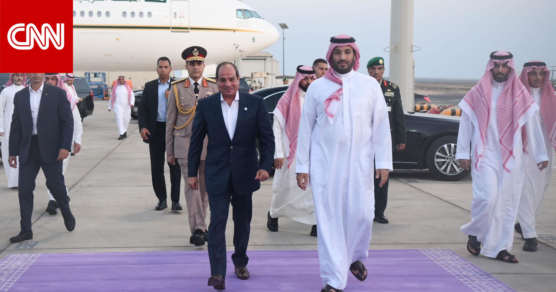 في "زيارة أخوية".. السيسي يتوجه إلى السعودية للقاء محمد بن سلمان