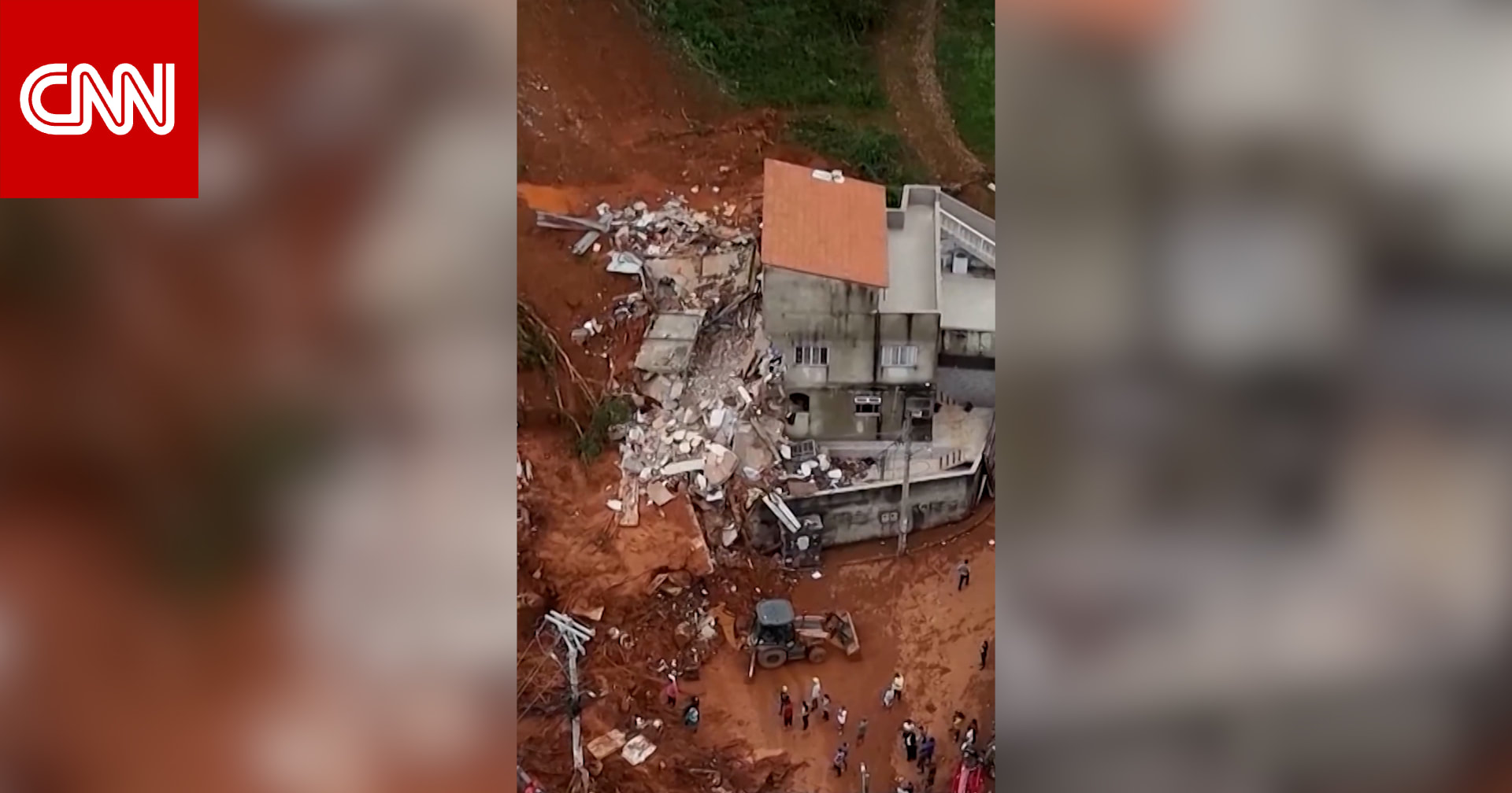 فيضانات وانهيارات أرضية في البرازيل… وفقدان أكثر من 30 شخصًا