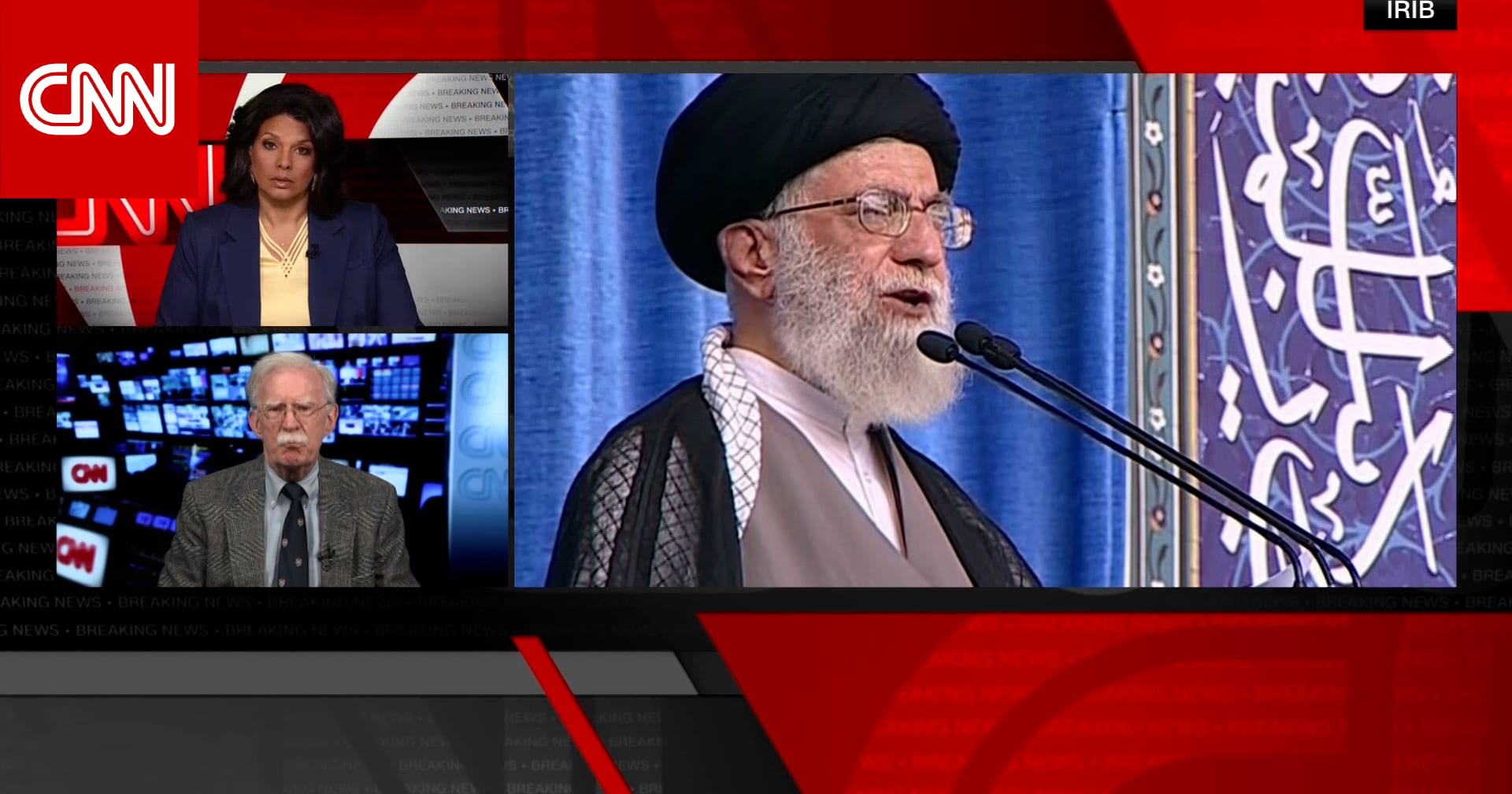 "يستحق ذلك".. شاهد رد فعل جون بولتون بعد تأكيد وسائل إعلام إيرانية مقتل خامنئي