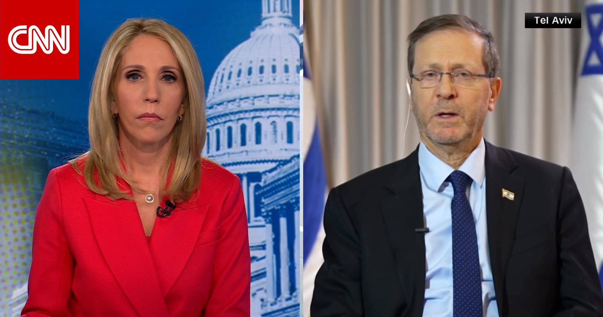 هرتسوغ يعلق لـCNN بعد أنباء عن تعرض مدرسة ابتدائية للبنات لهجوم بإيران