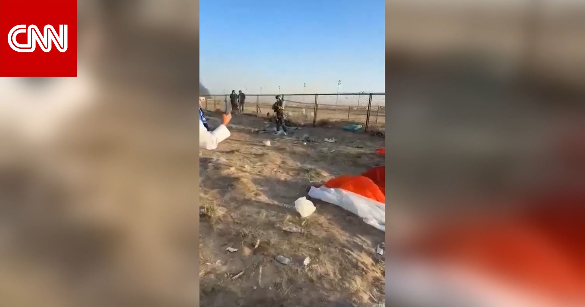 فيديو لطيّار على الأرض بعد تحطم عدة مقاتلات أمريكية في الكويت