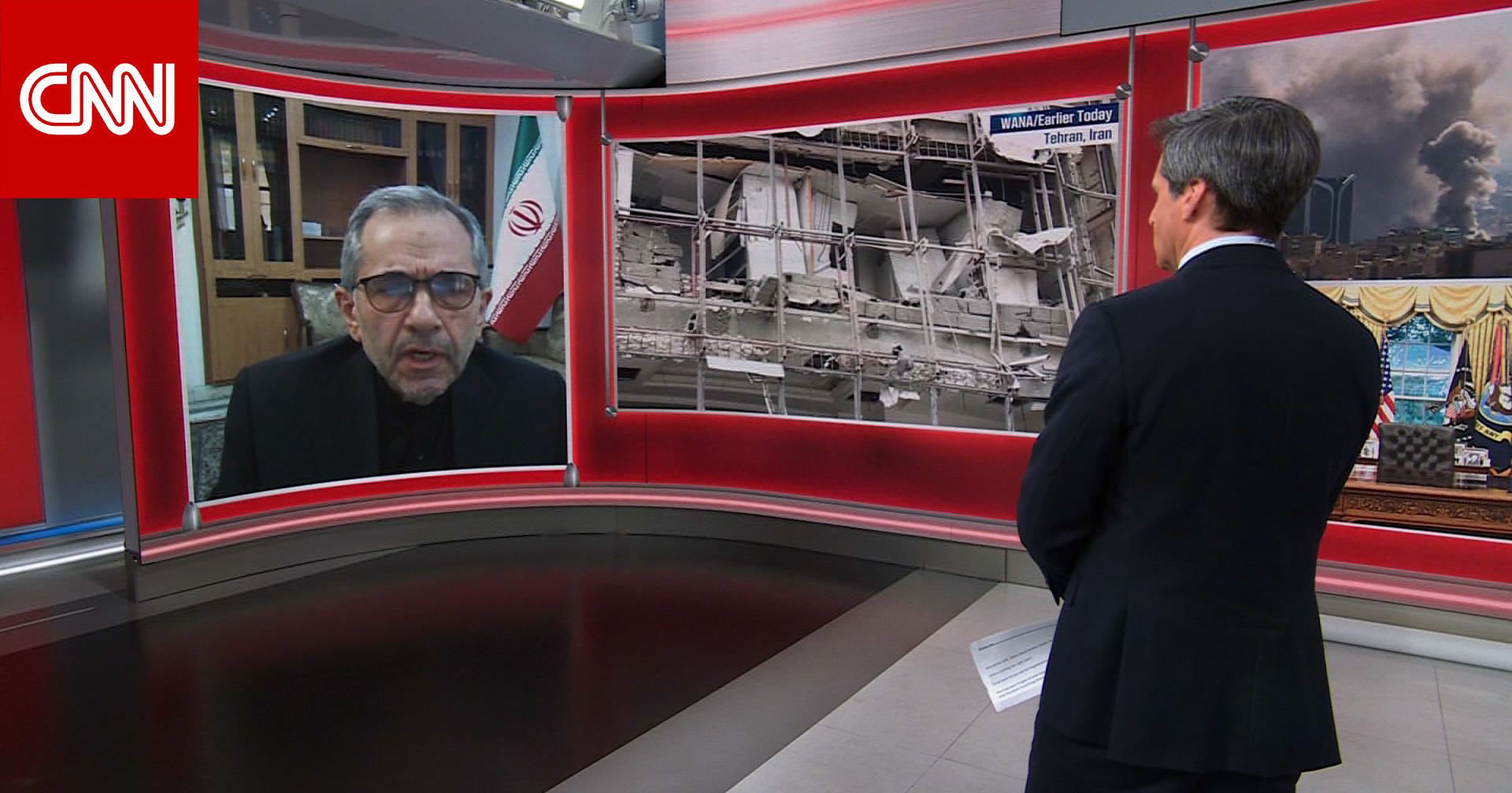 نائب وزير خارجية إيران ينفي لـCNN استهداف منشأة نفط سعودية