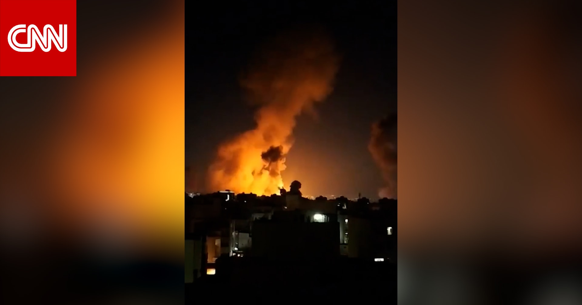 CNN ترصد تصاعد الدخان في سماء طهران وسط أنباء عن قصف مكثف