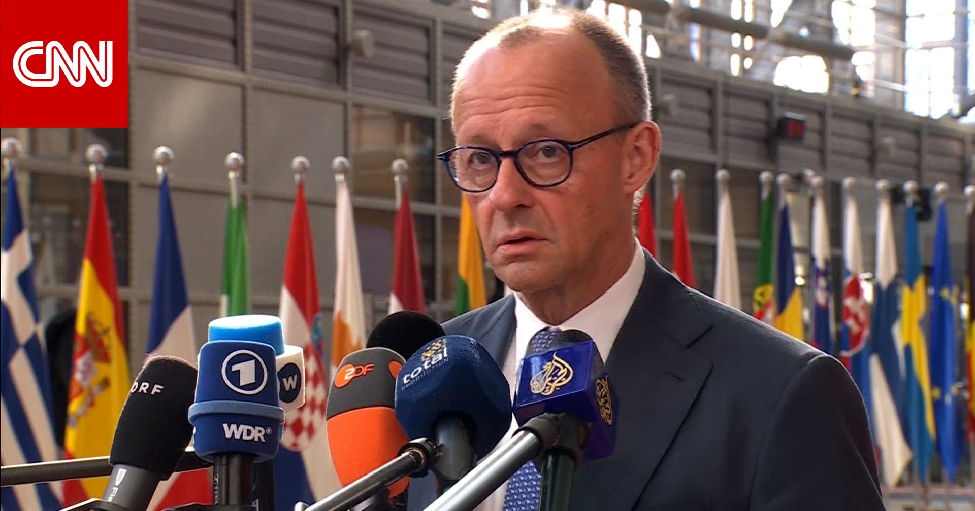 المستشار الألماني: لن تتدخل في الشرق الأوسط إلا بعد وقف إطلاق النار