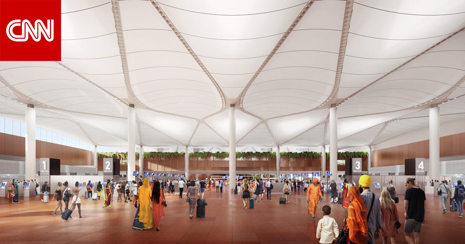 بتكلفة 3 مليارات دولار.. افتتاح أحدث مطار ضخم في الهند