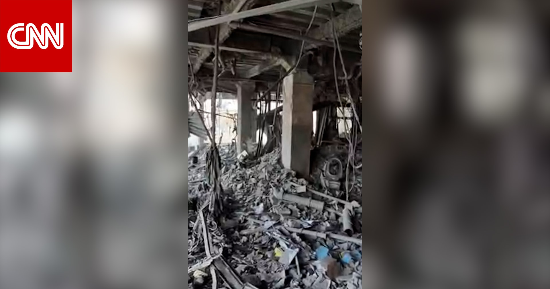 "مدخرات 15 عاما اختفت".. شاهد دمار مدرسة للموسيقى ضربتها غارة بإيران