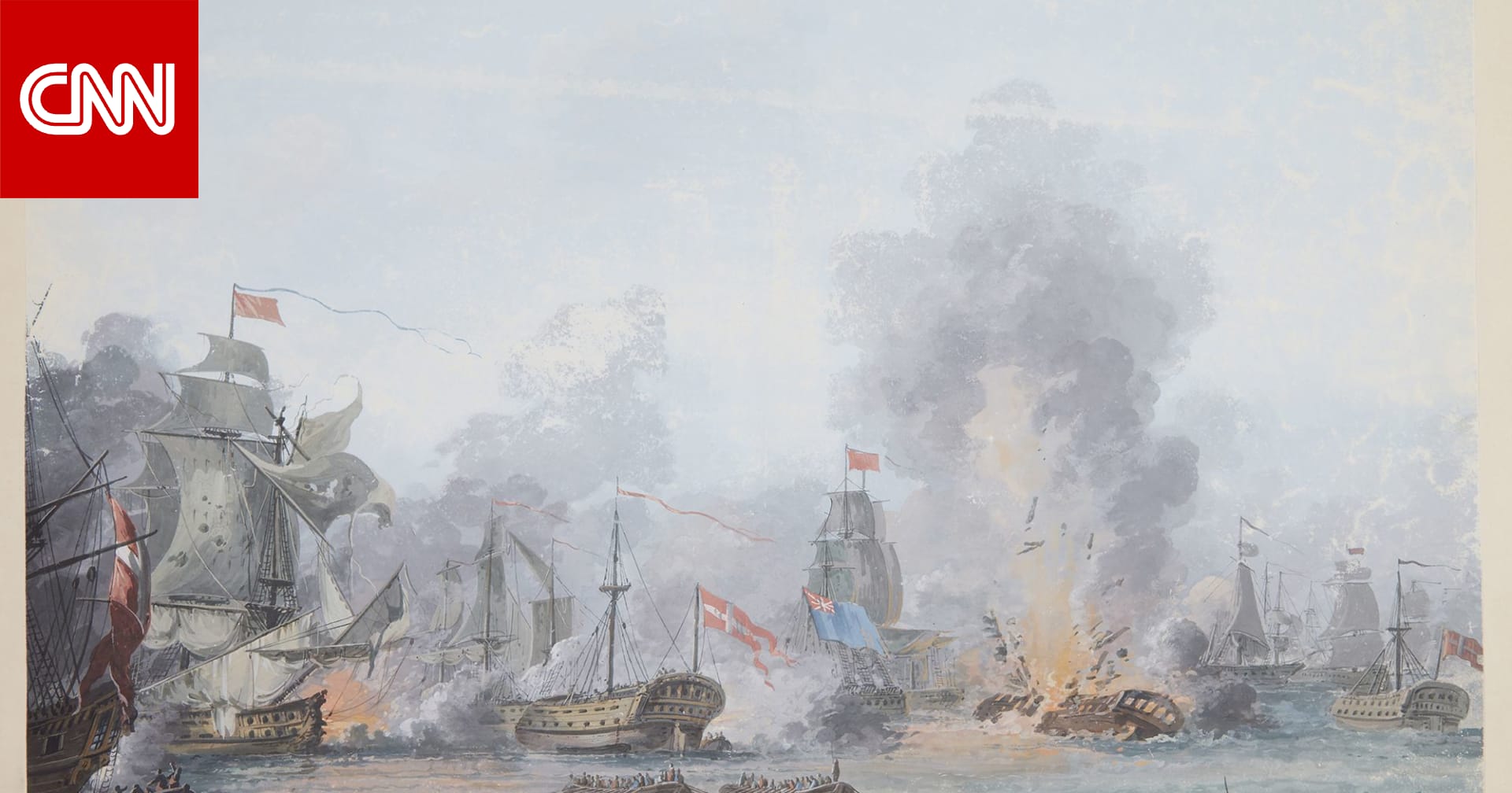 اكتشاف سفينة حربية غارقة قبالة سواحل الدنمارك بعد 225 عامًا 