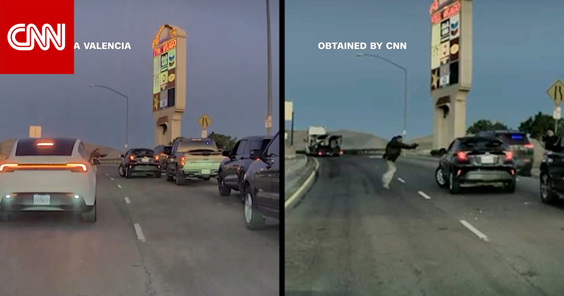 شاهد.. عناصر الهجرة الأمريكية تطلق النار على مشتبه به بعد توقيفه بكاليفورنيا