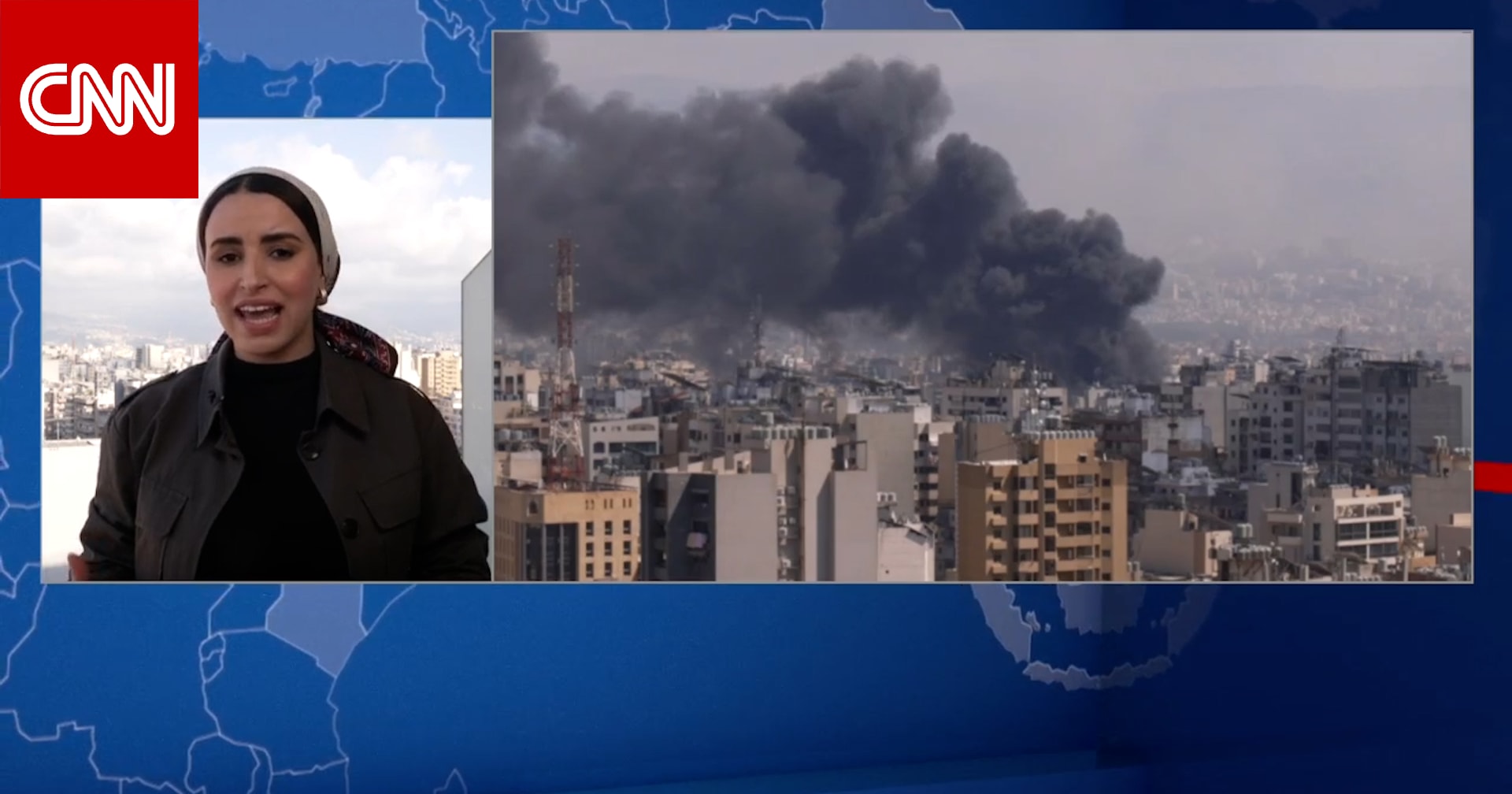 غارات إسرائيلية غير مسبوقة على بيروت.. مراسلة CNN تروي ما حدث