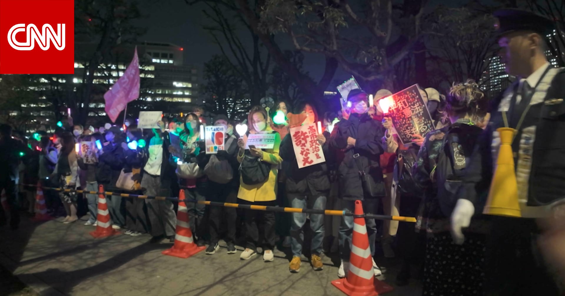 احتجاجات نادرة في اليابان ضد الحرب على إيران.. ومراسلة CNN توثق الحدث