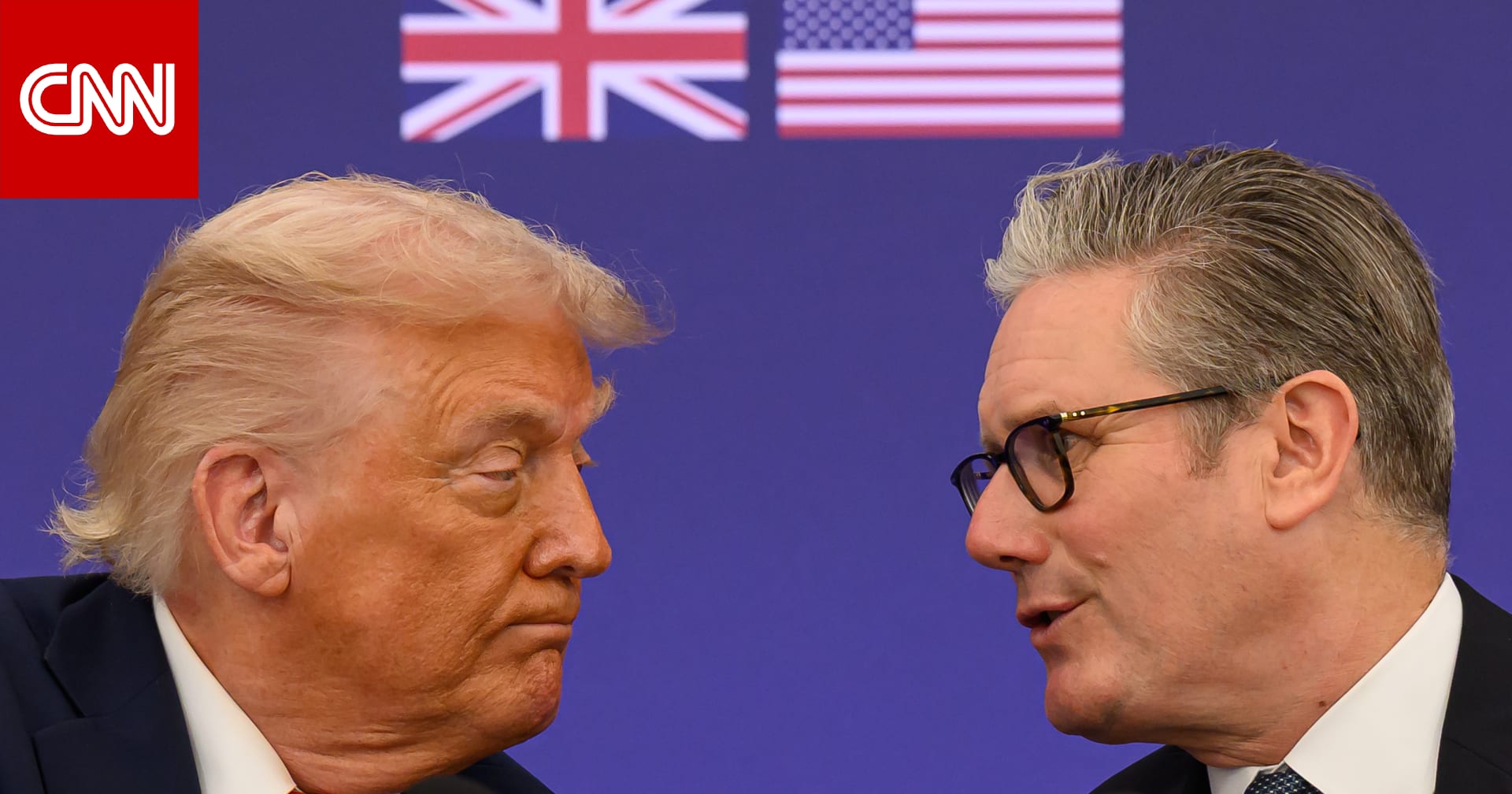 ترامب يؤكد أن العلاقة المتوترة مع ستارمر لن تؤثر على زيارة الملك تشارلز