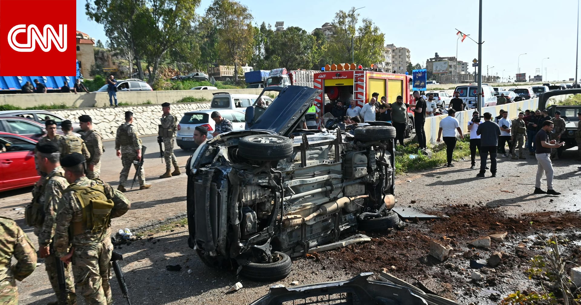 الجيش اللبناني يتهم إسرائيل بانتهاك وقف إطلاق النار