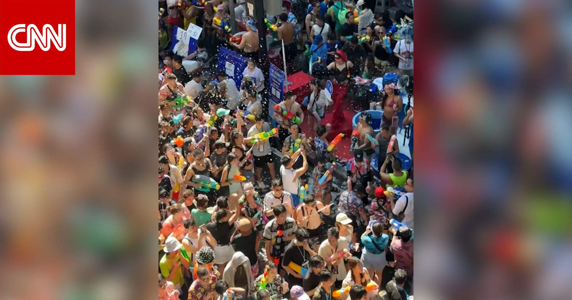 اندلاع "أكبر معركة مائية في العالم" في شوارع تايلاند و326 قتيلًا خلال أيام المهرجان