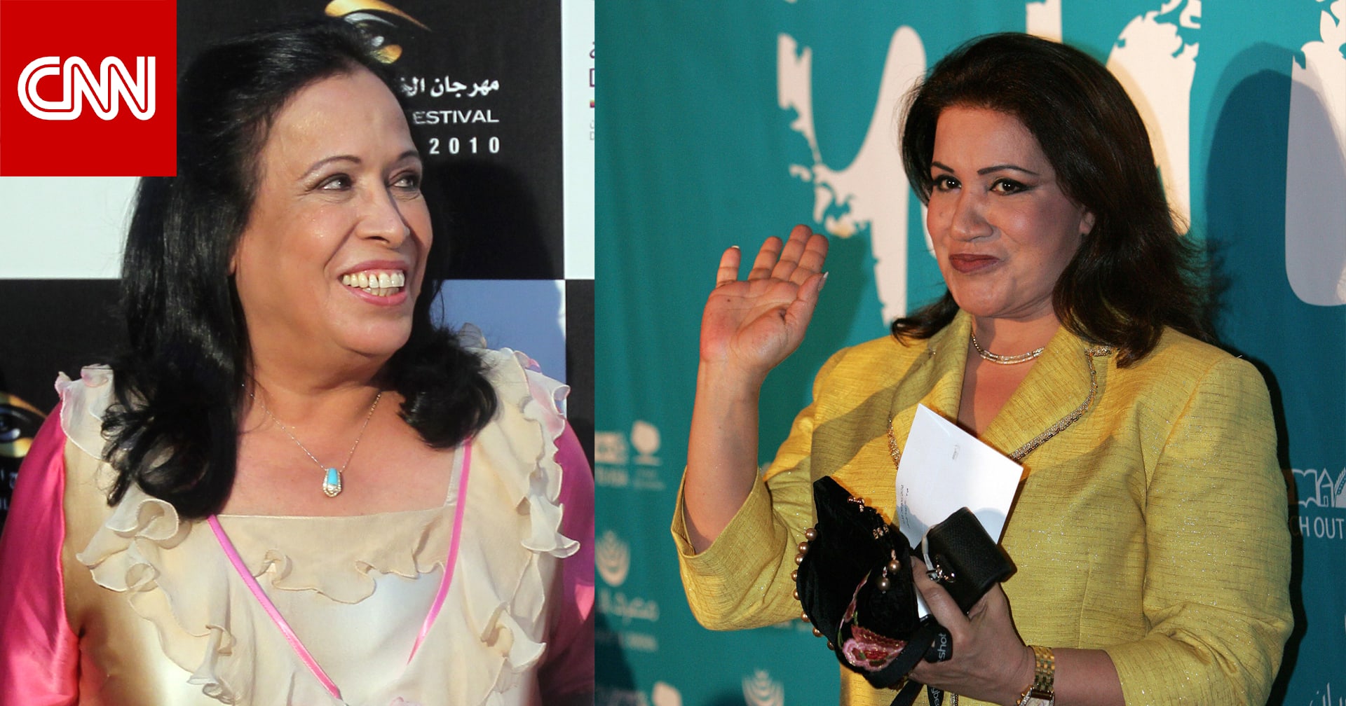 الراحلة حياة الفهد وسعاد عبدالله.. "الثنائي الذهبي"