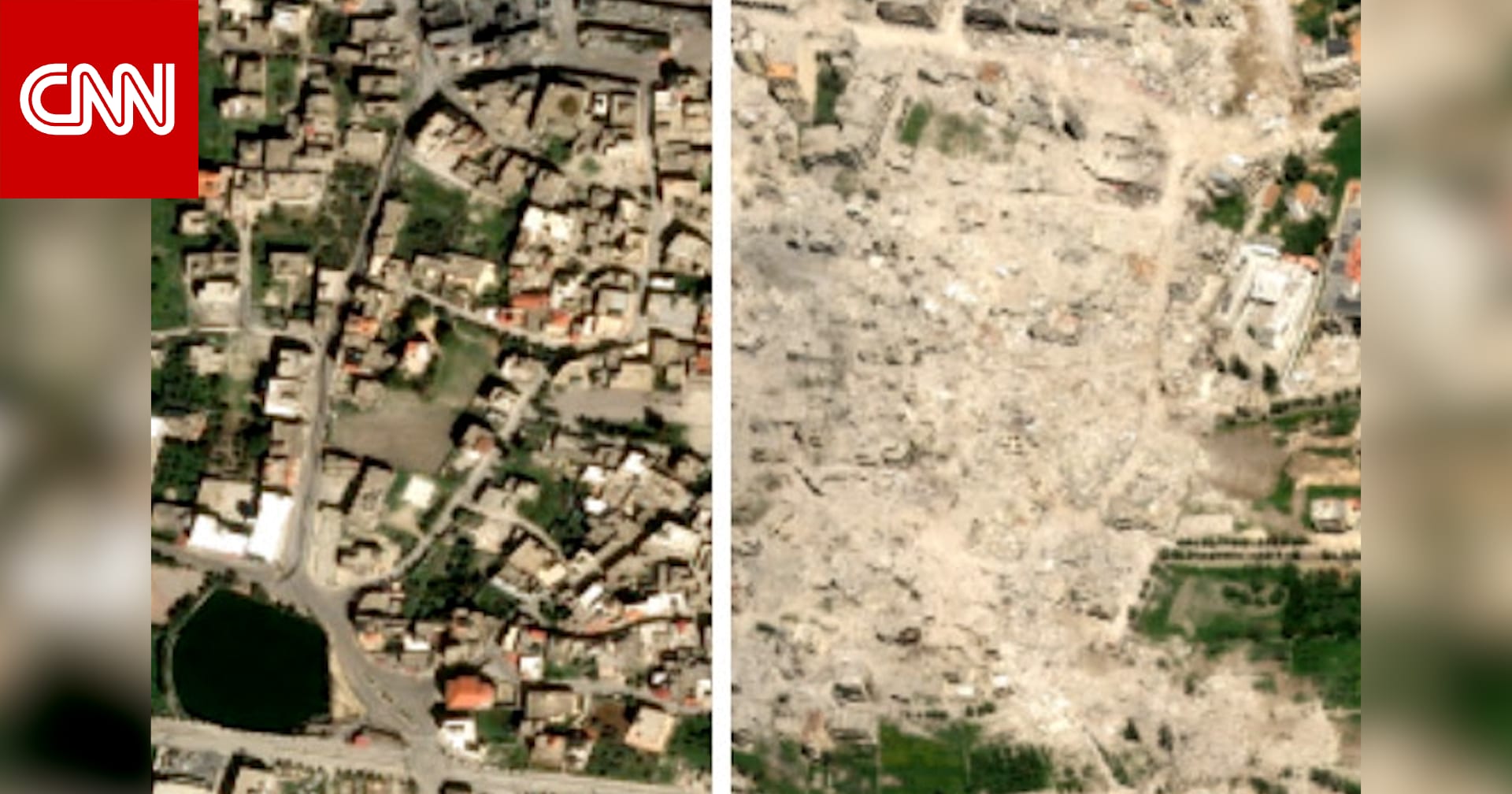 إسرائيل تُطبّق أساليب غزة على جنوب لبنان.. وصور الأقمار الصناعية تكشف حجم الدمار