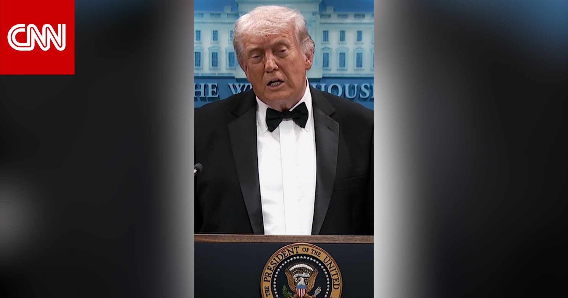 "قاتلت بشراسة".. شاهد رد فعل ترامب على هجوم حفل عشاء مراسلي البيت الأبيض