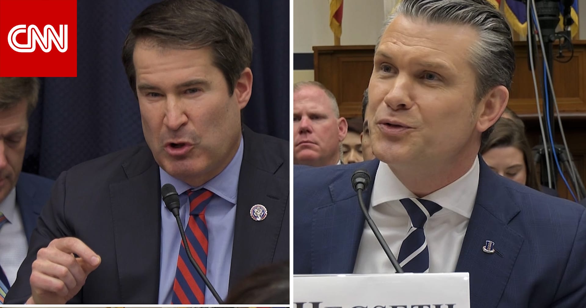 "هل تصف إغلاق إيران لمضيق هرمز انتصارًا؟".. نائب ديمقراطي يتجادل مع هيغسيث حول نجاح الحصار الأمريكي