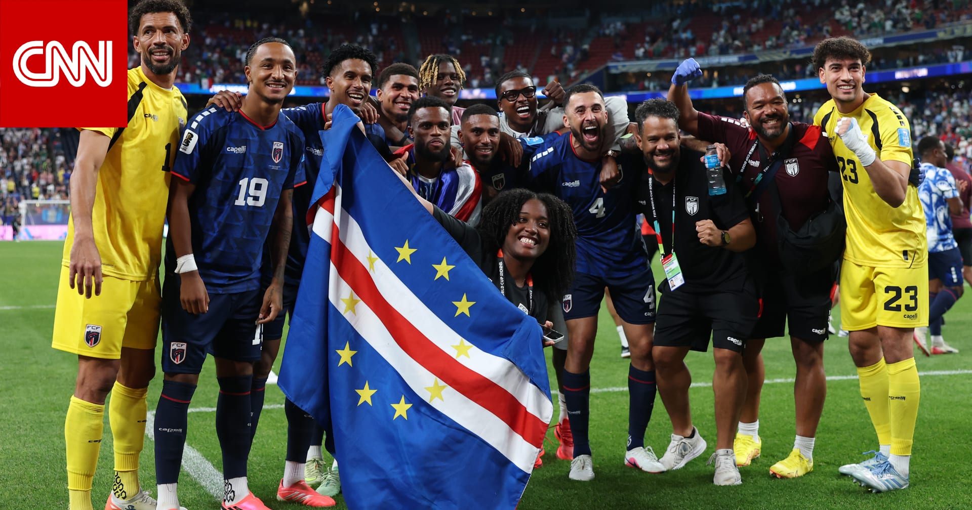 من مباراة السعودية.. الرأس الأخضر إلى مواجهة ميسي في كأس العالم!