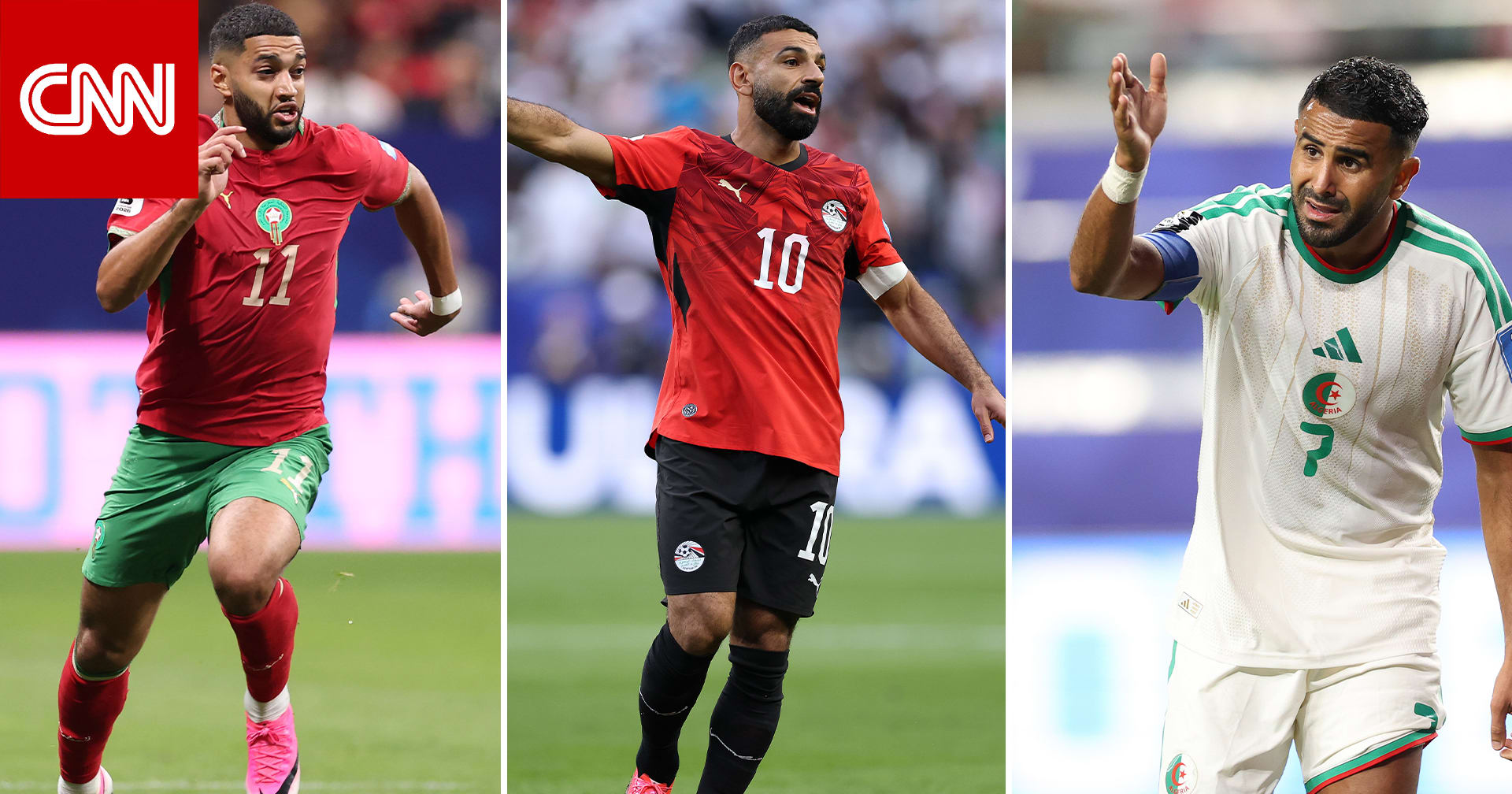 مصر والمغرب والجزائر.. مقارنة بين أرقام المنتخبات الثلاثة في دور المجموعات لكأس العالم