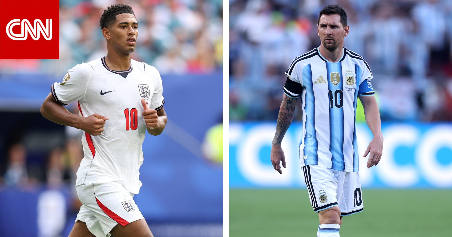 قبل نصف نهائي مونديال 2026.. مقارنة إحصائية بين ميسي وبيلينغهام