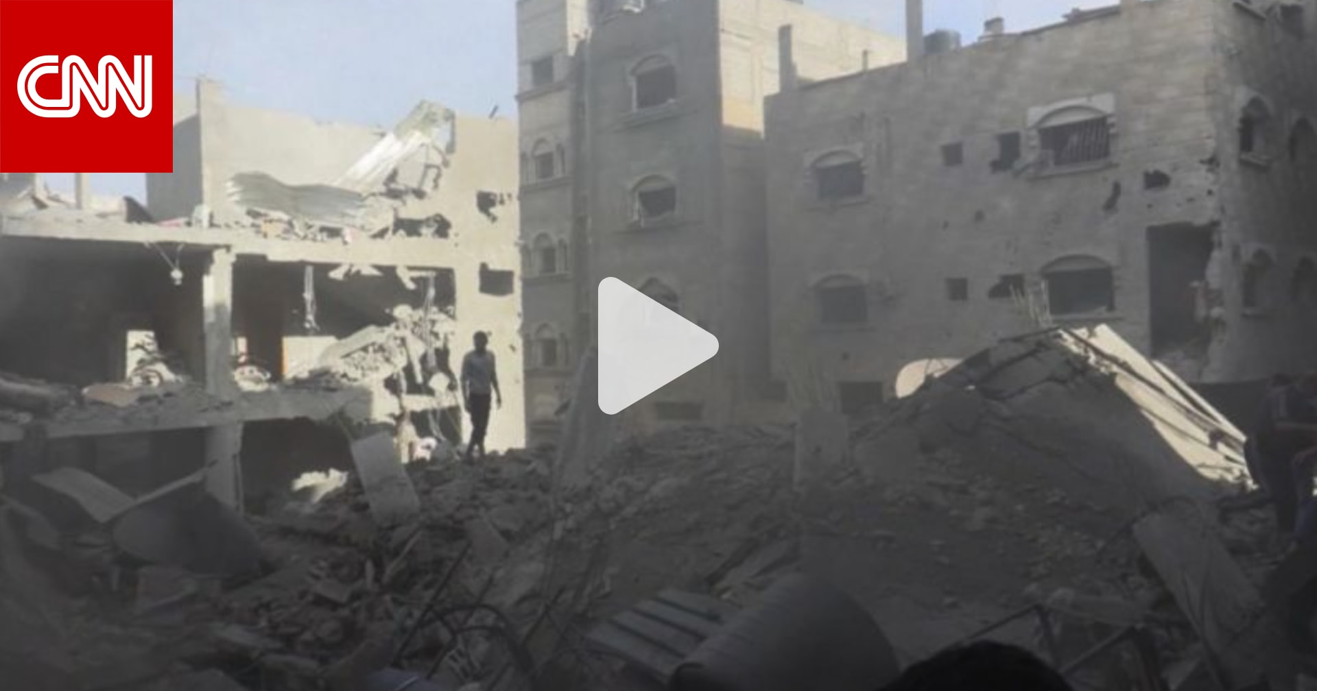 فيديو يُظهر آثار الغارات الجوية الإسرائيلية على رفح