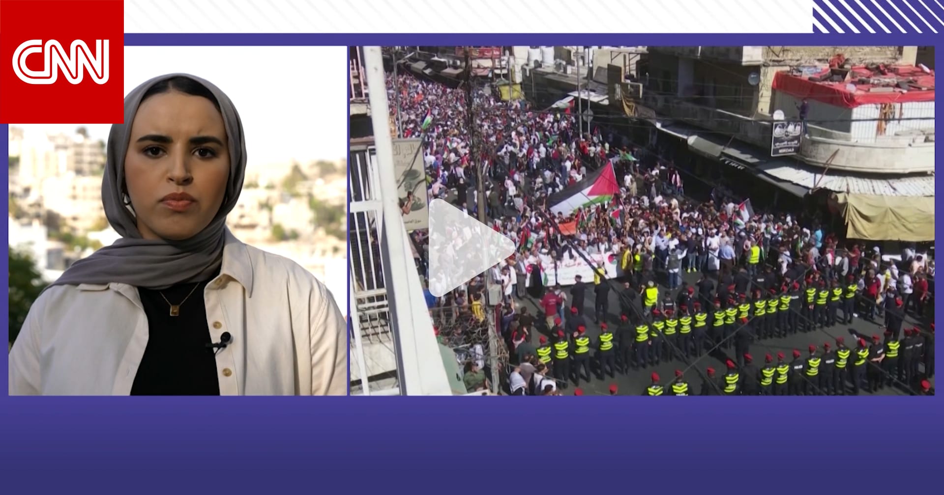 مراسلة CNN تشرح سبب تزايد الغضب والتعاطف مع الفلسطينيين في المنطقة